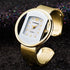 Fashion Gold Classic Women's Watches Luxury Stainless Steel Design Wrist Watch For Women