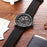 Casual Sport Mens Watch Luxury Green Round Design Waterproof Analog Quartz Classic Fashion Wrist Watch