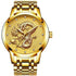 Men's Waterproof  Watch With 3D Dragon Design Excellent Look Perfect Gift For Your Man