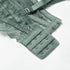 Sizzling Strapless Bra Push Up Padded Cup Underwire Ruffle Straps Lace Trim Sage Green Women's Underwear Set - ALLURELATION - - Stevvex.com