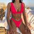 New Sexy Bikini 2021 Solid Swimsuit Women Swimwear Modern Push Up Bikini Set Brazilian Bathing Suit Hot Summer Beach Wear Swimming Suit XL - Treko - brazilian bathing suit, hot summer, hot summer beach wear, New woman bikini, sexy woman bikini, swimsuit, swimwear bikini, swimwear for woman, woman bikini, woman swimsuit, women bikini, women swimwear- Stevvex.com