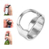 Stainless Steel Ring-shape Can Bottle Opener Bottle Cap Opening Remover Kitchen Gadgets Bar Useful Tools - STEVVEX Jewelry - Bottle Opener, Elegant Ring, jewelry, Men Ring, Men Rings, modern ring, party rings, Popular Ring, Popular Rings, Ring, Ring Bottle Opener, Ring-shape Bottle Opener, Rings, Stainless Steel Ring, Stainless Steel Ring-shape Opener, Stainless Steel Ring-shape Bottle Opener, stylish ring - Stevvex.com