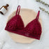 Stunning Hot Look Women’s Lace Bra No Steel Ring Beauty Back comfor Wrapped Chest Comfortable Daisy Brassiere Stretch
