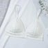 Stunning Hot Look Women’s Lace Bra No Steel Ring Beauty Back comfor Wrapped Chest Comfortable Daisy Brassiere Stretch