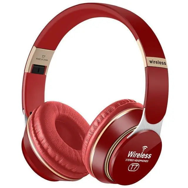 Stylish  Wireless Headphones 3D Stereo Bluetooth Foldable Gaming Headphones With Mic Foldable Lightweight Neckband Headphone For Mobile PC Laptop - STILLKER - 718, bluetooth earphones, bluetooth headphones, comfortable headphones, earphone, foldable headphones, gamer headphones, gaming earphone, gaming headphones, headphones, headset, modern headphones, new style headphones, noise reduction headphones, stereo headphones, stylish headphones, user friendly headphones, wireless headphones- Stevvex.com