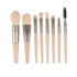 Super Luxury Quality Amazing 8Pcs Mini Travel Portable Soft Makeup Brushes Set Cosmetic Powder Eye Shadow Foundation
