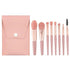 Super Luxury Quality Amazing 8Pcs Mini Travel Portable Soft Makeup Brushes Set Cosmetic Powder Eye Shadow Foundation