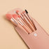 Super Luxury Quality Amazing 8Pcs Mini Travel Portable Soft Makeup Brushes Set Cosmetic Powder Eye Shadow Foundation