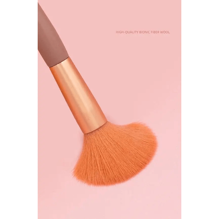 Super Luxury Quality Amazing 8Pcs Mini Travel Portable Soft Makeup Brushes Set Cosmetic Powder Eye Shadow Foundation