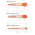 Super Luxury Quality Amazing 8Pcs Mini Travel Portable Soft Makeup Brushes Set Cosmetic Powder Eye Shadow Foundation