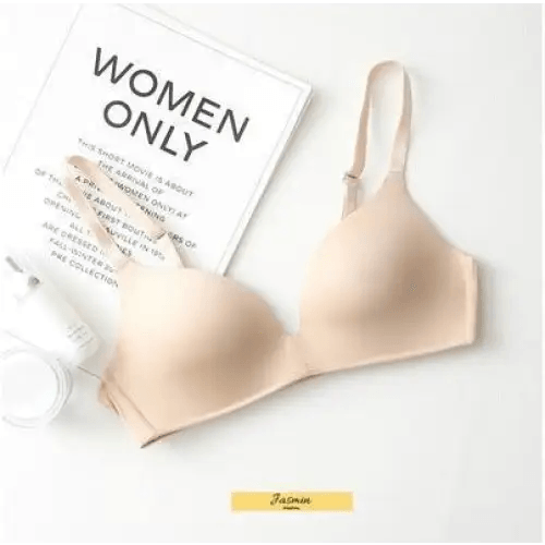 Top Quality Seamless Bras for Women Push Up Bra No Wire Brassiere A B Cup Underwear Bra Three Quarters 3/4 Cup Thin