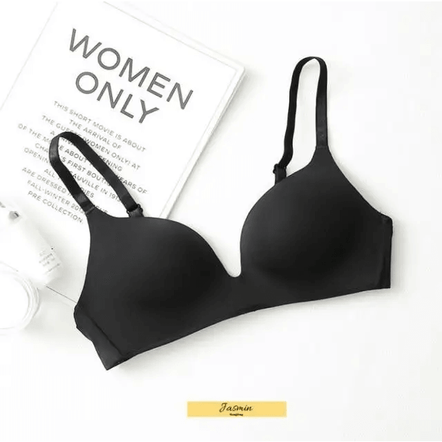 Top Quality Seamless Bras for Women Push Up Bra No Wire Brassiere A B Cup Underwear Bra Three Quarters 3/4 Cup Thin