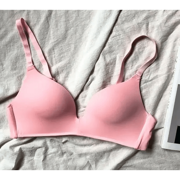 Top Quality Seamless Bras for Women Push Up Bra No Wire Brassiere A B Cup Underwear Bra Three Quarters 3/4 Cup Thin