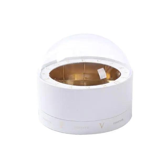 Transparent Glass Flower Rose Packaging Chocolate Gift Box - Chocolate Storage Gift Boxes - ALLURELATION - amazing looking yummy chocolate gift box, Best choice for the gift, chocolate gift, Chocolate Gift Box, gift for birthday, gift for the anniversary, happy delious chocolate gift box, stylish chocolate box, Valentine's Day Gift, yummy gift for kids and adults - Stevvex.com