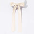 Trendy Bowknot Big Hair Bow With Long Brocade Tassel Ribbon Hair Clips Women Elegant Handmade Hairpin Hair Accessories