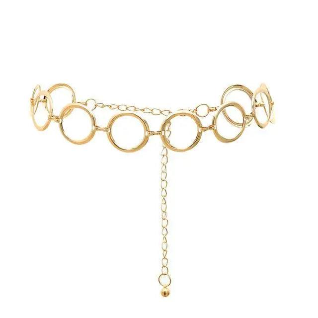 Trendy Heart Shaped Design Body Long Chain Ladies Belts Modern Metal Waist Chain Love Belts For Women - STEVVEX Fashion - 702, adjustable belt, belt, belt for girls, belt for women, belts, body link belt, chain belt, charming belt, classic belt, elegant belt, fashion belt, heart chain belt, hollow heart belt, long tassel belt, new design belt, party belt, trendy belt, unique belt, women belt - Stevvex.com