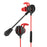 Trendy Turtle Beach Battle Buds In - Ear Gaming In - Ear Headset 7.1 With Mic Volume Control PC Gamer Earphones - Red