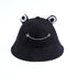 Unique Design Frog Bucket Hat for Women Summer Autumn Plain Female Panama Outdoor Hiking Beach Fishing Cap Sunscreen