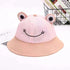 Unique Design Frog Bucket Hat for Women Summer Autumn Plain Female Panama Outdoor Hiking Beach Fishing Cap Sunscreen