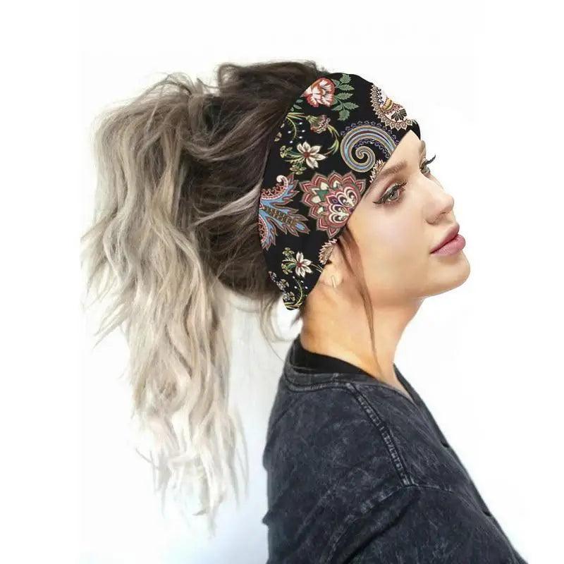 Unique Design Women's Summer Hair Bands Print Headband Stylish Cross Turban Bandanas Hair Accessories Headwrap Headwear Gift - ALLURELATION - Best selling hair bands, comfortable hair band, elegant and well-groomed hair band, gift for girls, Hair Accessories, hair bands, headband, Headwear Gift, Headwrap for girls, hot sale hair bands, luxury hair bands, matching hair band, Stylish Cross Turban Bandanas, stylish hair bands, unique design hair bands - Stevvex.com
