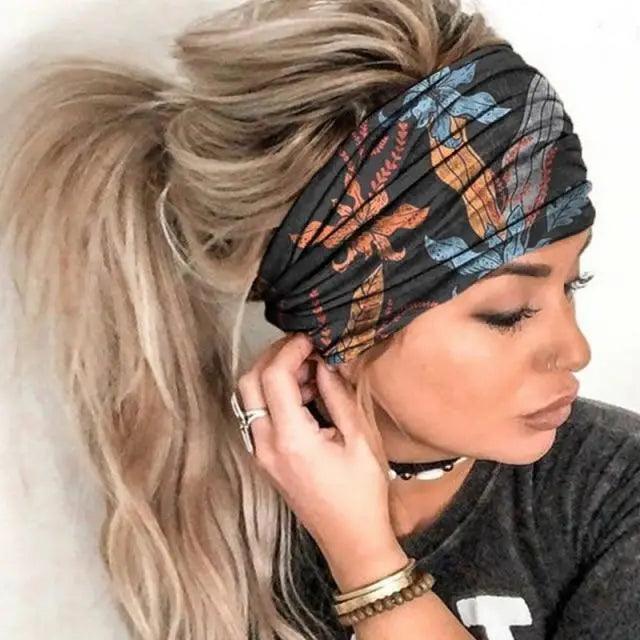 Unique Design Women's Summer Hair Bands Print Headband Stylish Cross Turban Bandanas Hair Accessories Headwrap Headwear Gift - ALLURELATION - Best selling hair bands, comfortable hair band, elegant and well-groomed hair band, gift for girls, Hair Accessories, hair bands, headband, Headwear Gift, Headwrap for girls, hot sale hair bands, luxury hair bands, matching hair band, Stylish Cross Turban Bandanas, stylish hair bands, unique design hair bands - Stevvex.com