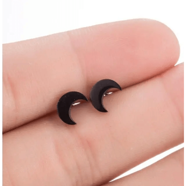 Unique Geoemetric Design Stainless Steel Black Earrings For Women And Men Fashionable Jewelry Gift For Friends - 11