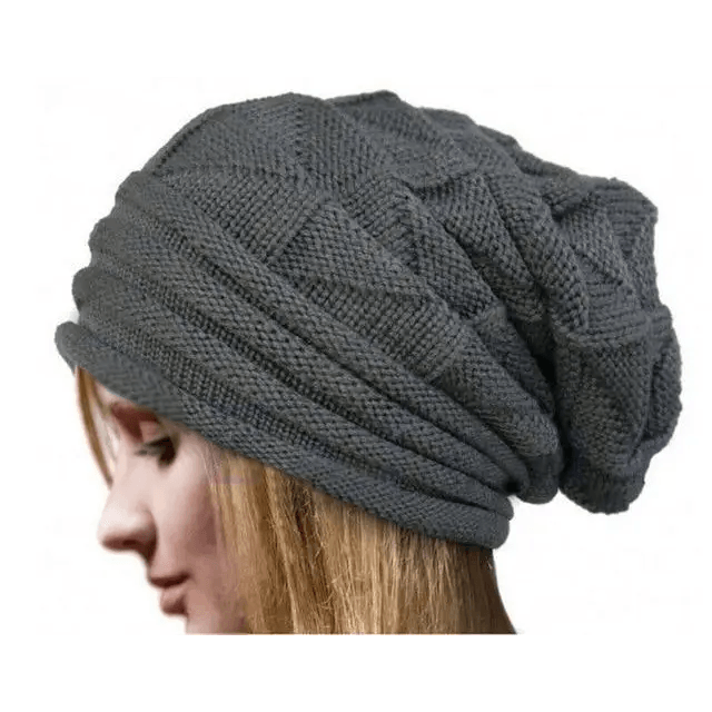 Unisex Cute Oversized Winter Baggy Cool Caps Autumn Beanies For Men Women Classy Warm Cap For Cold Weather - STEVVEX Fashion - 706, baggy beanies, baggy caps, baggy hats, beanies, beanies for autumn, beanies for winter, caps, caps for autumn, caps for winter, cute beanies, cute caps, hats, knitted beanies, knitted caps, unisex beanies, unisex caps, warm beanie, warm caps, winter, winter beanies, winter cap, winter caps, winter hats, wool beanies, wool caps - Stevvex.com