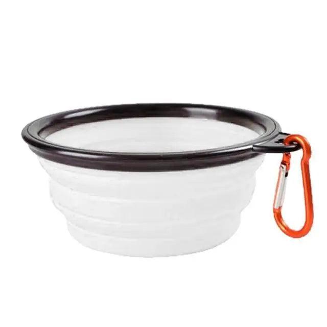 Universal Colorful Collapsible Silicone Dog Food Water Bowl Foldable Cup Dish For Pet Portable Travel Bowl For Dog