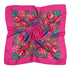 New Traditional Folk Women Slovenian Scarf 70*70cm Russian Style Square Scarf Women Luxury Floral Print Bnadana Headband Scarves Babushka Handkerchief Head Wraps
