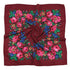 New Traditional Folk Women Slovenian Scarf 70*70cm Russian Style Square Scarf Women Luxury Floral Print Bnadana Headband Scarves Babushka Handkerchief Head Wraps