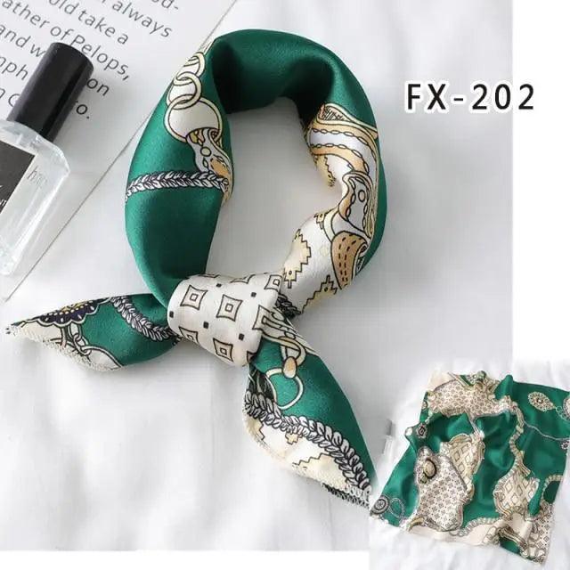 Versatile Square Silk Scarf For Women Fashionable Printed Small Neck Scarfs Office Lady Hair Band Foulard Hand For Female Bandana Shawl - ALLURELATION - 577, Bandana, Bandana Shawl, best quality scarf, elegant silk scarf, Fashionable Printed scarf, Foulard Hand For Female, gift for girls, Hair Accessories, hair band, Matching scarfs, Office Lady Hair Band, Outdoor Sports scarf, scarf, Scarf for Women, Small Neck Scarfs, Square Silk Scarf, Top quality scarfs, unique style scarf, Women Headband - Stevvex.com