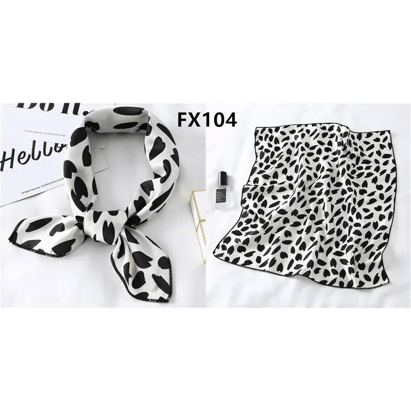 Versatile Square Silk Scarf For Women Fashionable Printed Small Neck Scarfs Office Lady Hair Band Foulard Hand For Female Bandana Shawl - ALLURELATION - 577, Bandana, Bandana Shawl, best quality scarf, elegant silk scarf, Fashionable Printed scarf, Foulard Hand For Female, gift for girls, Hair Accessories, hair band, Matching scarfs, Office Lady Hair Band, Outdoor Sports scarf, scarf, Scarf for Women, Small Neck Scarfs, Square Silk Scarf, Top quality scarfs, unique style scarf, Women Headband - Stevvex.com