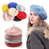 Vintage Beret Hat Flat Cap For Women Retro Classic Style Wool Beret Caps Modern Women Hats - STEVVEX Fashion - 706, beret caps, beret hats, beret style hats, berets for female, caps, caps for female, classic caps, classic hats, colorful beret style hats, colorful caps, colorful hats, hats, hats for female, winter berets, winter caps, winter hats, wool berets, wool caps, wool hats - Stevvex.com