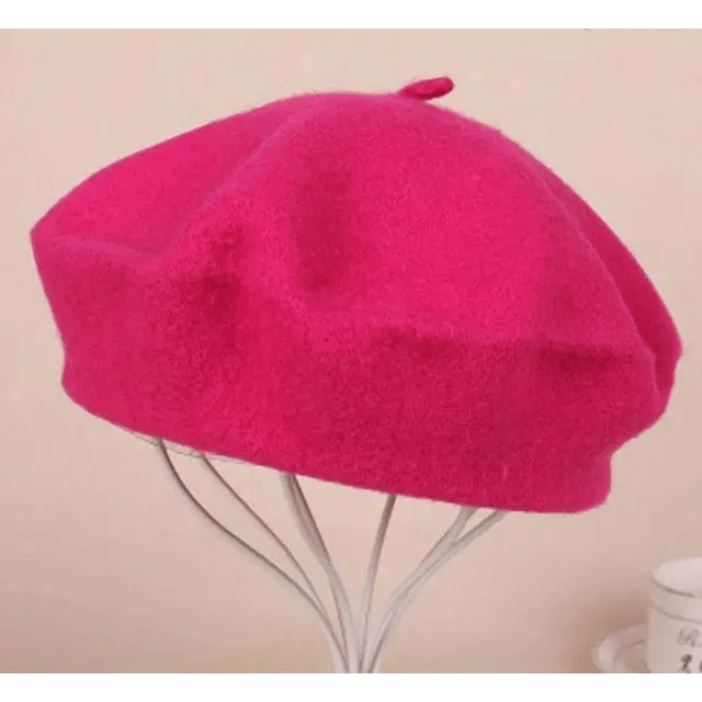 Vintage Beret Hat Flat Cap For Women Retro Classic Style Wool Beret Caps Modern Women Hats - STEVVEX Fashion - 706, beret caps, beret hats, beret style hats, berets for female, caps, caps for female, classic caps, classic hats, colorful beret style hats, colorful caps, colorful hats, hats, hats for female, winter berets, winter caps, winter hats, wool berets, wool caps, wool hats - Stevvex.com