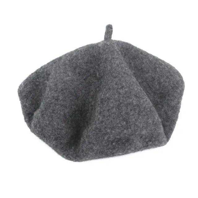 Vintage Beret Hat Flat Cap For Women Retro Classic Style Wool Beret Caps Modern Women Hats - STEVVEX Fashion - 706, beret caps, beret hats, beret style hats, berets for female, caps, caps for female, classic caps, classic hats, colorful beret style hats, colorful caps, colorful hats, hats, hats for female, winter berets, winter caps, winter hats, wool berets, wool caps, wool hats - Stevvex.com