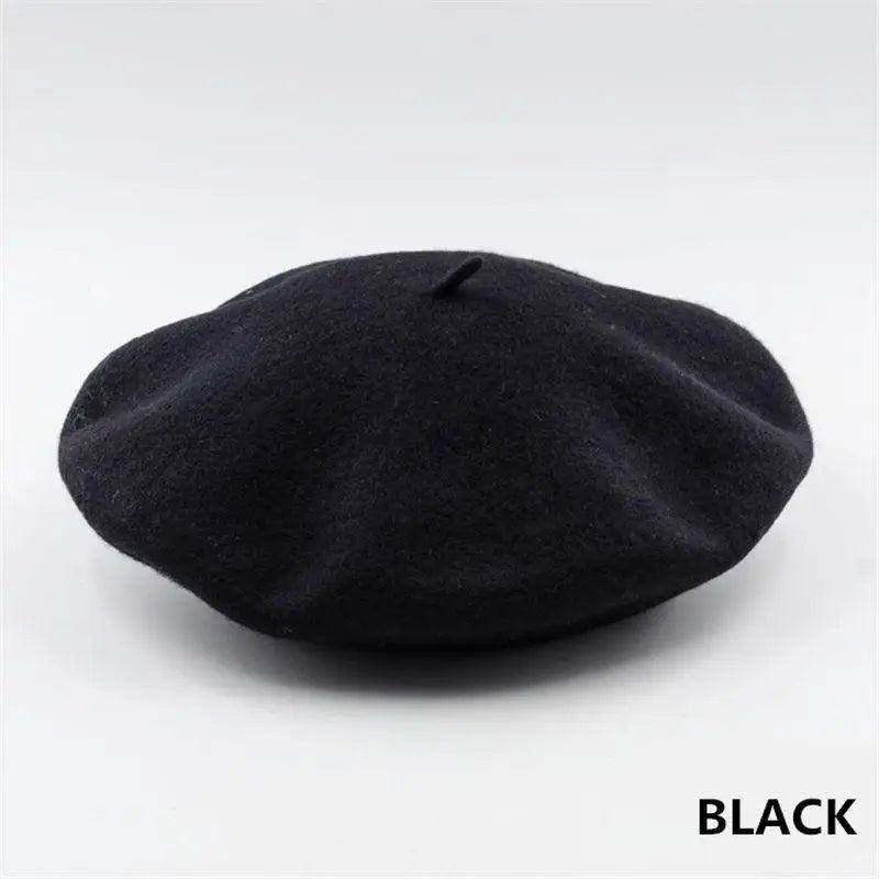 Vintage Beret Hat Flat Cap For Women Retro Classic Style Wool Beret Caps Modern Women Hats - STEVVEX Fashion - 706, beret caps, beret hats, beret style hats, berets for female, caps, caps for female, classic caps, classic hats, colorful beret style hats, colorful caps, colorful hats, hats, hats for female, winter berets, winter caps, winter hats, wool berets, wool caps, wool hats - Stevvex.com