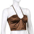 Vintage Brown Ladies Crop Top Luxury Women Summer Backless Tops Tees Girls Fashion Party Clothes Basic Bow Tie Crop Top - STEVVEX Fashion - 755, Backless Tops Tees, brown crop top, brown Tops Tees, clothes, clothes for women, crop top, crop tops, modern clothes, party clothes, pink crop top, red crop top, summer crop top, summer top tees, Tops Tees, women clothes - Stevvex.com