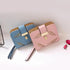 Vintage PU Leather Short Wallets Leaf Design Fashion Purse For Women Elegant Ladies Cute Zipper Purses Card Holders