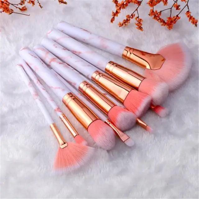 Vintage Style 5/10/15Pcs Makeup Brushes Set Powder Eye Shadow Foundation Blush Blending Make Up Brush Beauty Cosmetic