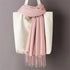 Winter  Women Scarf Female Scarves For  Women Solid Shawl Wraps For Winter Casual Wear Travel Friendly - Treko - 2021 trends, beach scarfs, birthday gifts, casual scarfs, fashion 2021, fashion scarfs, fashionable scarfs, new trend 2021, scarfs, scarfs for women, stylish scarfs, travel scarfs, trends 2021, trendy fashionable scarfs, trendy scarfs, trendy scarfs 021, trendy scarfs for women, winter scarfs- Stevvex.com