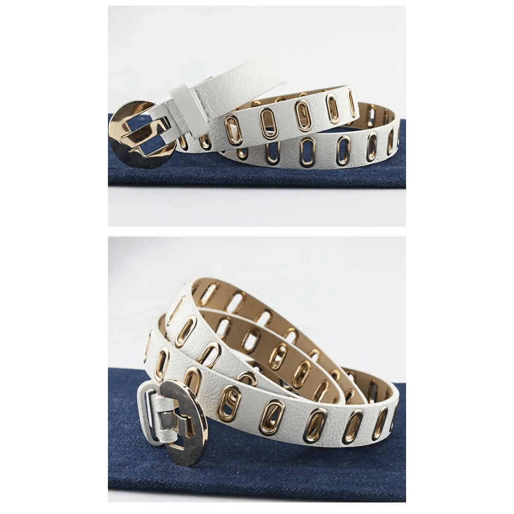 Women Casual Adjustable Leather Waistband Dresses Classic Belt Trendy Women’s Fashionable Waistband Party Cute