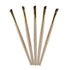 Women Makeup Brush 5Pcs Professional Black Eyebrow Inclined Flat Angled Brush Makeup Tool Wooden Pole Eyeliner