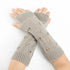 Women Vintage Gloves Hand Warmer Winter Gloves Women Arm Heart Mitten Warm Fingerless Gloves - STEVVEX Fashion - 717, autumn gloves, brown gloves, colorful gloves, comfortable gloves, Fingerless Gloves, glove, gloves, long gloves, long winter gloves, modern gloves, red gloves, stylish gloves, warm gloves, winter gloves, women gloves - Stevvex.com