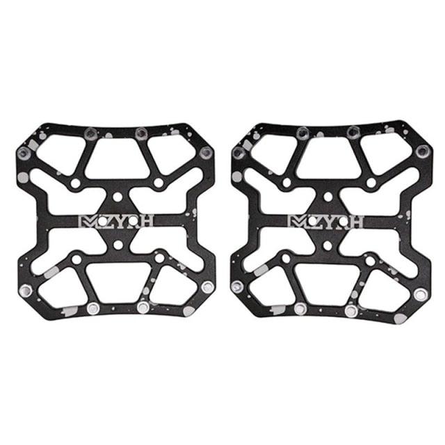 1 Pair Aluminum Alloy Bicycle Clipless Pedal Platform Adapters For Bike Pedals  Mountain Road Bike Accessories Universal Clipless  Alloy Platform Adapters Cleats Pedal