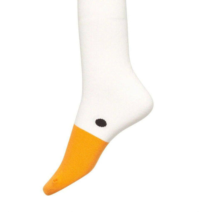 1 Pair New Fashion Funny Crazy Goose Head Sport Cotton Sock 3D Creative Happy Animal Casual Socks Unisex Halloween Socks Costume Funny Socks For Men And Women