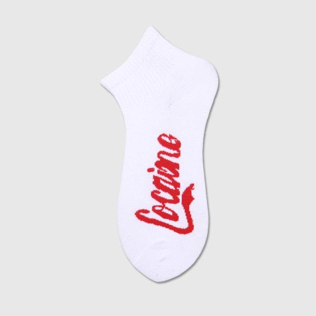1 Pairs Men Tide Socks Autumn And Winter Low-Cut Solid Color Cotton Socks Maple Leaf Boat Socks Hip-Hop Skateboard Short Socks Unisex Style Boat Socks For Men And Women