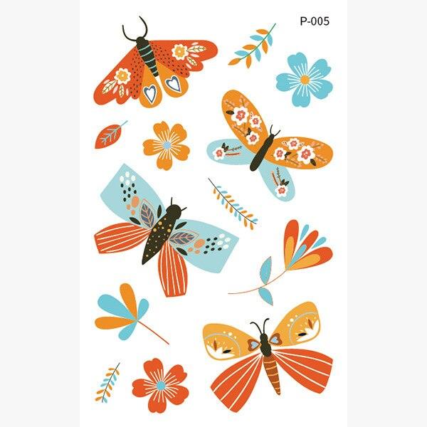 1 Pc Butterfly 3D Temporary Tattoo 52 Style Waterproof Butterfly Tattoos Stickers Temporary Colorful Design For Womens - STEVVEX Beauty - 103, 3D Tattoo, Arm Tattoo, Beauty, Black Tattoos, Body Tattoo, Boys Tattoo, Butterfly Tattoo, Fashion Tattoo, Realistic Tattoo, Small Tattoo, Tattoo, Waterproof Tattoo, Women Tattoo, Womens Tattoo - Stevvex.com