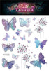 1 Pc Butterfly 3D Temporary Tattoo 52 Style Waterproof Butterfly Tattoos Stickers Temporary Colorful Design For Womens - STEVVEX Beauty - 103, 3D Tattoo, Arm Tattoo, Beauty, Black Tattoos, Body Tattoo, Boys Tattoo, Butterfly Tattoo, Fashion Tattoo, Realistic Tattoo, Small Tattoo, Tattoo, Waterproof Tattoo, Women Tattoo, Womens Tattoo - Stevvex.com