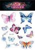 1 Pc Butterfly 3D Temporary Tattoo 52 Style Waterproof Butterfly Tattoos Stickers Temporary Colorful Design For Womens - STEVVEX Beauty - 103, 3D Tattoo, Arm Tattoo, Beauty, Black Tattoos, Body Tattoo, Boys Tattoo, Butterfly Tattoo, Fashion Tattoo, Realistic Tattoo, Small Tattoo, Tattoo, Waterproof Tattoo, Women Tattoo, Womens Tattoo - Stevvex.com