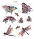 1 Pc Butterfly 3D Temporary Tattoo 52 Style Waterproof Butterfly Tattoos Stickers Temporary Colorful Design For Womens - STEVVEX Beauty - 103, 3D Tattoo, Arm Tattoo, Beauty, Black Tattoos, Body Tattoo, Boys Tattoo, Butterfly Tattoo, Fashion Tattoo, Realistic Tattoo, Small Tattoo, Tattoo, Waterproof Tattoo, Women Tattoo, Womens Tattoo - Stevvex.com